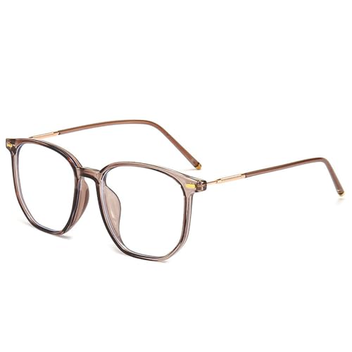 Lunettes rondes métal kaki pour homme et femme style vintage