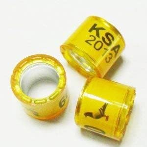 50pcs8mm Customized Bands for Racing Pigeon Ring Birds Leg with Name Telephone