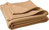 Fleece Blanket Twin Size - Polar Soft Brushed Fabric for Bed, Sofa, Living Room - Thermal Lightweigh