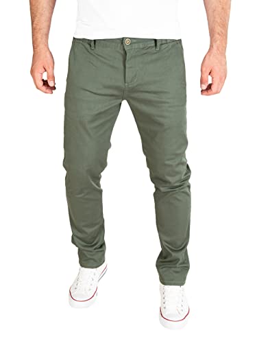 PITTMAN Andrew - Grüne Chino Hose - Chinojeans Für Herren - Baumwoll Chinohosen, Grün (Beetle 190312), W40/L32