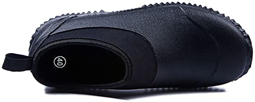Image of TENGTA Unisex Waterproof Garden Shoes Womens Rain Boots Mens Car Wash Footwear
