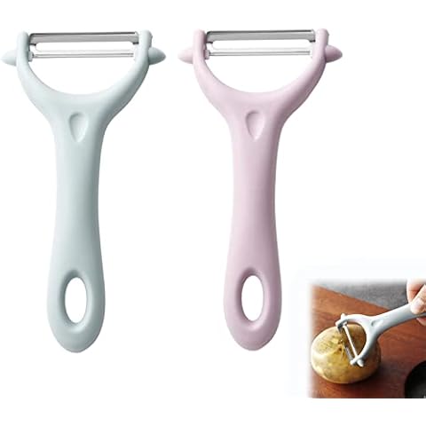 VIEVRE 2 Stück Sparschäler, Gemüseschäler, Schäler Gemüse Cover