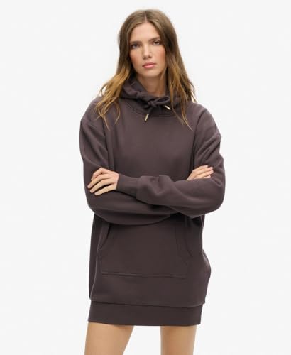 Superdry Robe à capuche tatouée pour femme avec strass, 42
