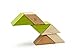 6 Piece Tegu Pocket Pouch Prism Magnetic Wooden Block Set, Jungle