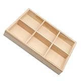 Organisateur de rangement de marqueurs : le porte-crayons en bois a un design d'apparence pratique, une mode délicate, peut gagner l'amour des gens, organisateur de dessin