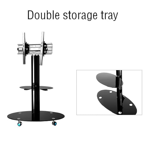 Soporte rodante para TV de 32 a 65 pulgadas con ruedas miniatura 7
