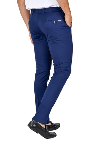 Barabas Men's Solid Color Basic Essential Chino Dress Pants CP40074