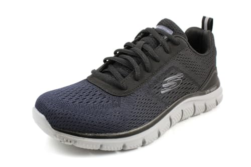 Skechers Herren Track Ripkent Sports Shoes, Navy, 47.5 EU
