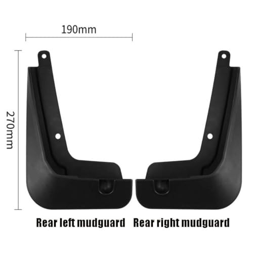 Faldones para el barro de alta resistencia adaptados para Buick GL8 2017-2018 4