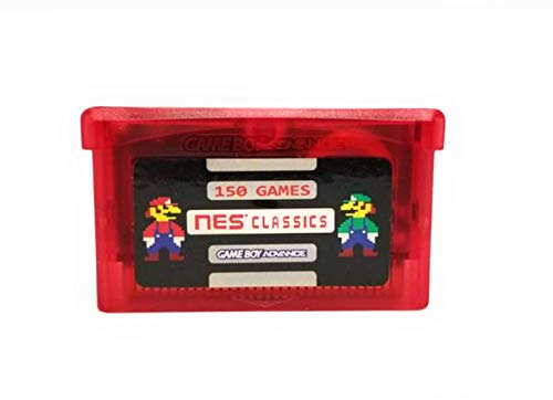Florenceenid Classics 150 Games in One Cart Classics Collection Super Games for GBA Game Adventure Island