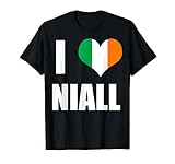 I Love Niall Ireland Flag T-Shirt