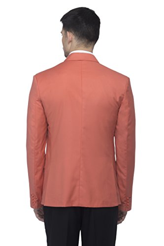 Image of FAVOROSKI Designer Men's Slim Fit Notched Lapel Single Breasted Solid Blazer