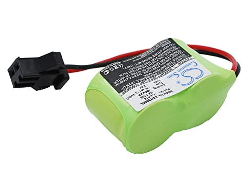 Aijos Bateria de substituição de 2,4 V para Panasonic KX-T308, P-01H-F2G1 KX-T30810, KX-T30810B, KX-
