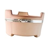 Abaodam 1 Stück Tragbarer Holzkohlegrill Rohkeramik Hochtemperaturbeständig Leicht und für Bbq im...