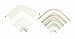 Panduit T702RAIW Power Rated Raceway Right Angle Fitting, Off White