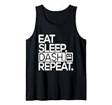 Eat Sleep Dash Repeat Video Game Geometry Gamer