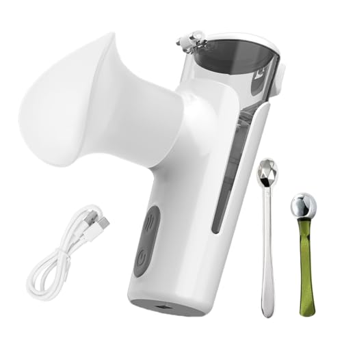 ELIXIROUGE Heated Eye Mist Sprayer – Portable Eye Steamer for Dry Eye Relief Warm Compress Eye Device – Rechargeable Eye Moisturizer for Tired Eyes and Eyelid Care