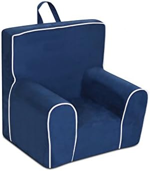 Kangaroo Trading Champion Grab-N-Go Chair Navy with White Childrens Chairs