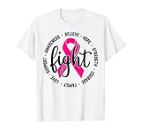 Funny Fight Cancer Pink Ribbon Tee Shirt