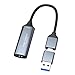Ljmyy Tipo C e USB3.0 Video Capturing Card 4K60hz Video Grabber Adapter per Streaming e in 1080P Scheda di acquisizione video immagine