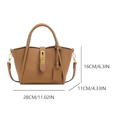 YFGBCX Soft Ladies Handbags Crossbody Bags Trendy Vegan Leather Shoulder Purses Small Bucket Bag for Women2