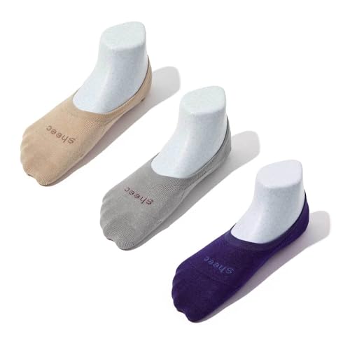 Image of SHEEC Women's No Show Active Socks - Thin Breathable Durable Liners, Non Slip Snug Fit for Sneakers Boat Shoes, 3 or 6 Pairs