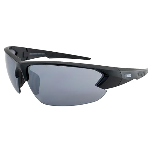 Epoch Eyewear 4 Golf Sunglasses Black Frame Smoke Lens