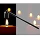 CC wonderland zone Kerzenlöscher-Candle Extinguisher–Dochtlöscher - Zubehör mit langem Griff Qualität Edelstahl Gefertigt Candle Snuffer,Bronze(Zylindrische Form)