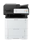Kyocera Ecosys MA3500cifx - Stampante laser a colori multifunzione, duplex, 35 ppm, stampante scanner copiatrice, fax, stampante laser multifunzione, pannello touchscreen, Gigabit LAN, stampa mobile