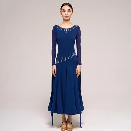 Robe de compétition de valse coupe queue de poisson femmes - 5