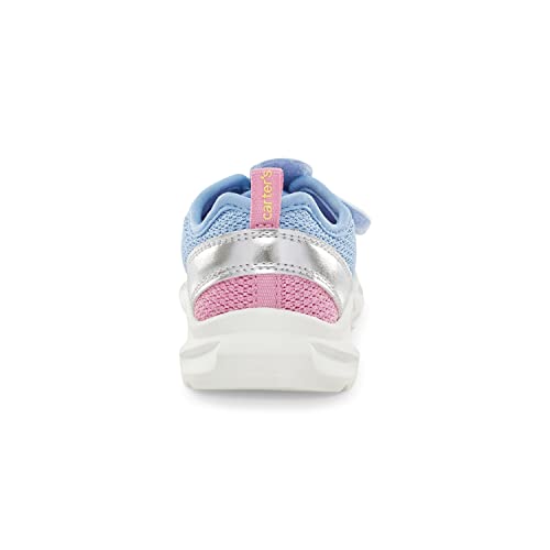 carter's Girls Hug Sneaker, Blue, 10 Toddler4