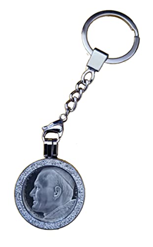Porte-clés 500 Lire argent Jean-Paul II 1979 : le cadeau de collection idéal