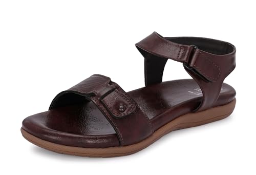 Image of Karaddi Women's Fashion Sandals | Women's Flat Heels | Stylish Ankel Strap Sandal for Ladies