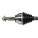 GSP NCV11129 CV Axle Shaft Assembly - Left Front (Driver Side)
