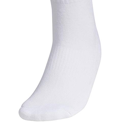 adidas Women’s Athletic Cushioned Crew Socks With Arch Compression (6