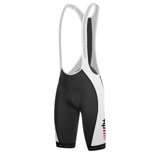 Cuissard ZERORH Short Logo Evo Bibshorts noir pour le cyclisme sur route