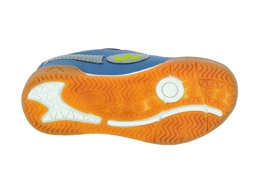 Lico Unisex Kinder Bernie V Hallenschuhe, Marine Grau Lemon, 30 EU – Ansicht 6