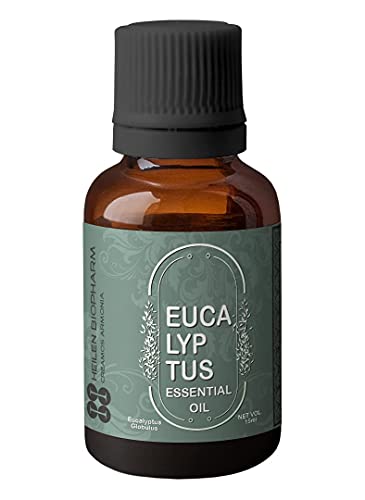 Image of Heilen Biopharm Eucalyptus Essential Oil - 15 mL Bottle Pack of 1, For Joint Health Improvement