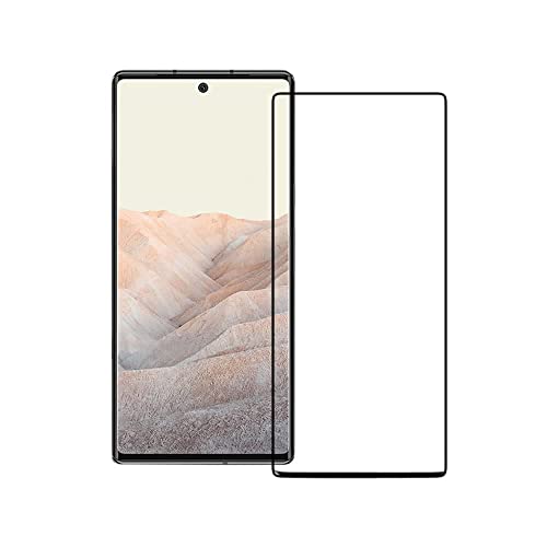 Image of OCTRIX Advanced Premium Tempered Glass Screen Protector Guard For Google Pixel 6 (Black, Pack of 1) Full Glue Edge to Edge Coverage with Easy Installation Kit- By Blackwik