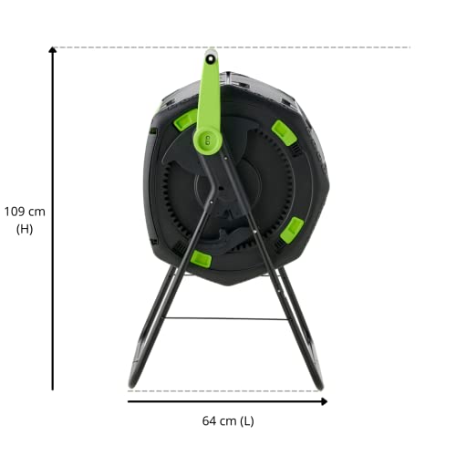 Maze 180lt Geared Tumbler - Image 4