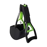 ZYMIADOU Recogedor de excrementos plegable a prueba de gérmenes y fácil de limpiar, superficies lisas, plegada a 25 cm para una higiene rápida, a prueba de gérmenes