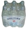 Gerolsteiner Naturally Sparkling Mineral Water 6x16.9oz(0.5L)
