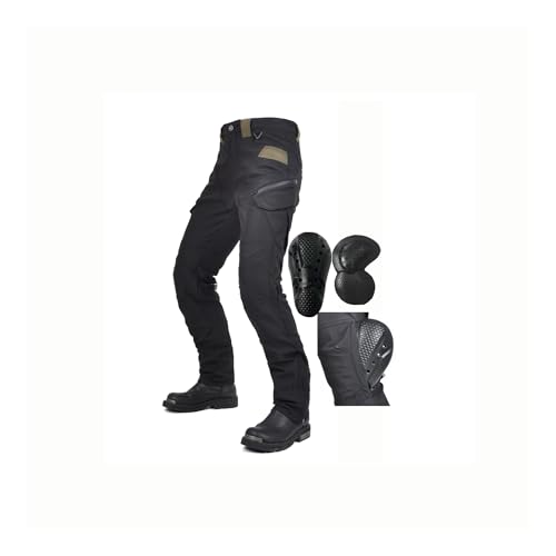 Jeans de protection moto toutes saisons : pantalon motocross facile à nettoyer