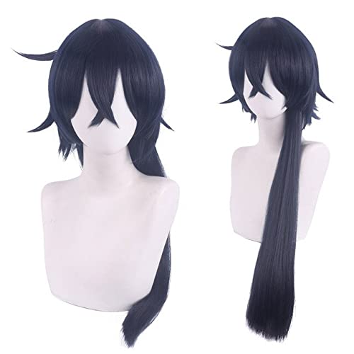 NEVSTPFWD Anime Cosplay Wig The Case Study of Vanitas-Vanitas Cosplay Wig Heat Resistant Synthetic Hair Carnival Halloween Party Props