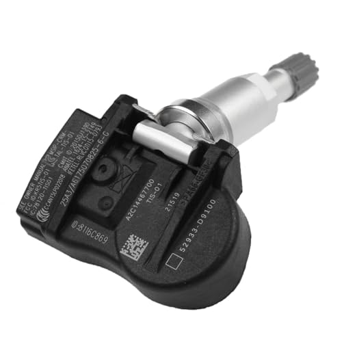 Czujnik ciśnienia w oponach do Genesis G90 2017-2018 dla Hyundai Elantra 2016-2019 Samochodowy czujnik Tpms Czujniki ciśnienia w oponach 52933D9100