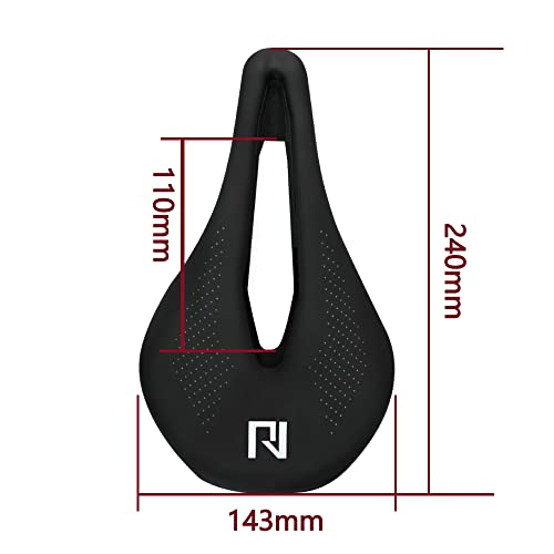 Roadnado Mountain Bike Seat Cushion Road Bike Saddle Gel Bike Seat Comfortable Bicycle Seat Suspension Breathable Ergonomics Design Fit Mtb Road Bike Bmx #TOP5