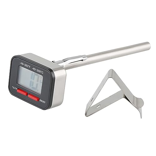 FELTECHELECTR Practical Digital Thermometer Milk Food Thermometer Compact Easy to Use Ideal for Home Travel