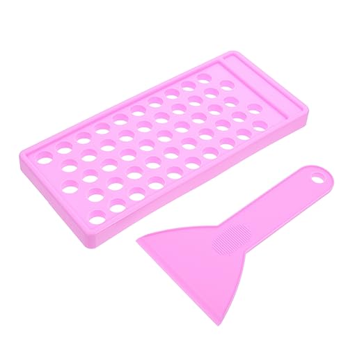 AUTSUPPL 1 juego Huecos para de Brillo Labial y Kit de Bálsamo Labial con Espátula Herramienta de de Maquillaje para DIY para Cosméticos y