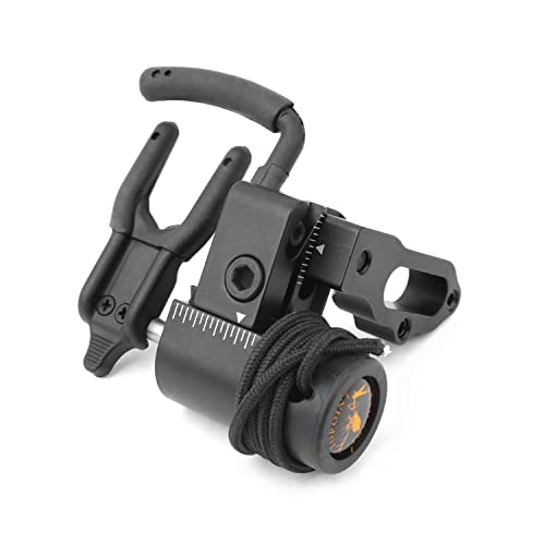 Ameyxgs Drop Away Arrow Rest For Compound Bow Right/Left Hand Compound Bow Arrow Rest With Locking Structure (Right Hand, Black) #TOP3