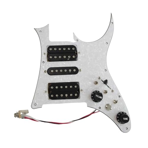 Pickguard Précâblé RG HSH Alnico 5 pour Jouer en Studio de Répétition et Réussir ses Concerts